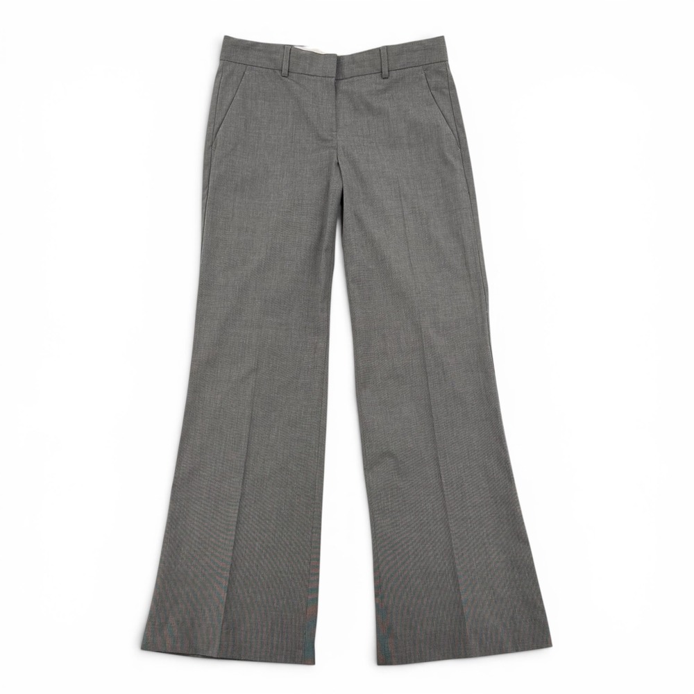 Theory Emery Moakler Dress Pants Women 6 Gray NWOT Wide Leg